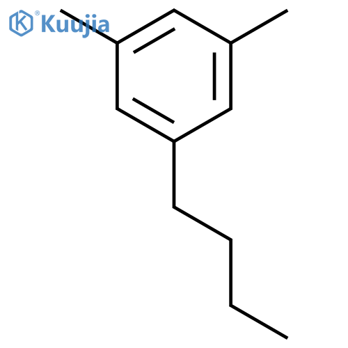 1-Butyl-3,5-dimethylbenzene structure
