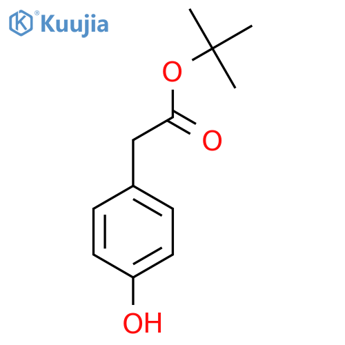 Tert-butyl 2-(4-hydroxyphenyl)acetate structure