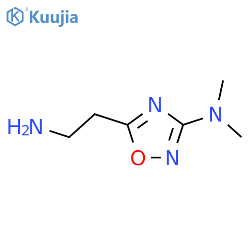5-(2-Aminoethyl)-N,N-dimethyl-1,2,4-oxadiazol-3-amine structure