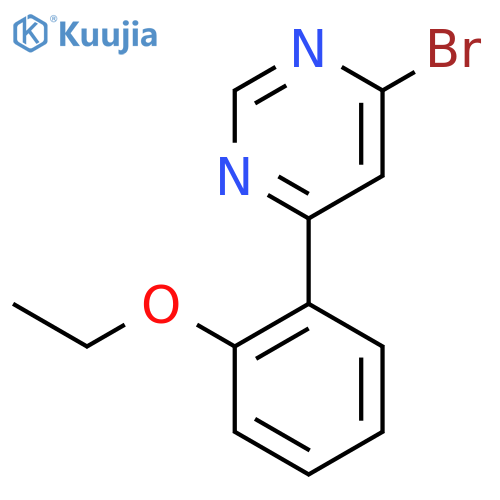 4-Bromo-6-(2-ethoxyphenyl)pyrimidine structure