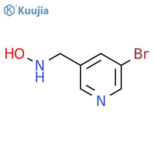 N-(5-bromopyridin-3-yl)methylhydroxylamine structure