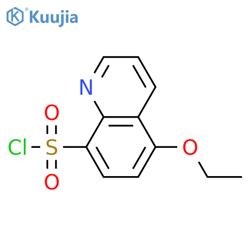 5-ethoxyquinoline-8-sulfonyl chloride structure