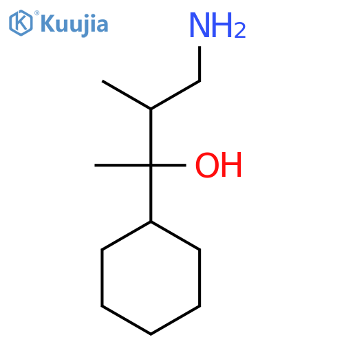 Cyclohexanemethanol, α-(2-amino-1-methylethyl)-α-methyl- structure
