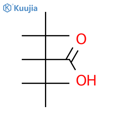 Butanoic acid,2-(1,1-dimethylethyl)-2,3,3-trimethyl- structure