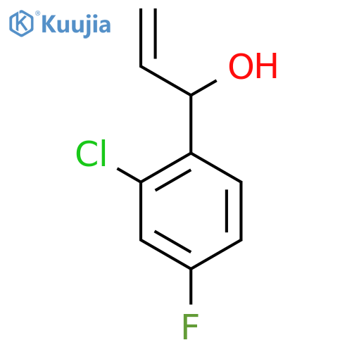 1-(2-Chloro-4-fluorophenyl)prop-2-en-1-ol structure