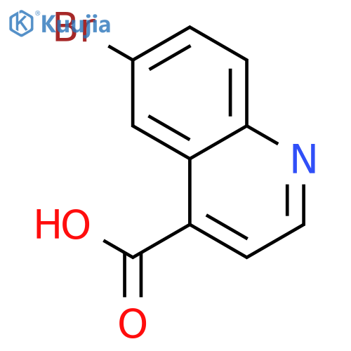 6-Bromoquinoline-4-carboxylic acid structure