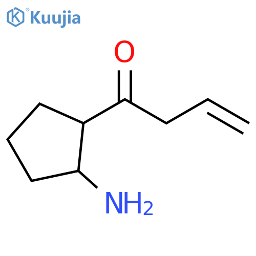 3-Buten-1-one, 1-(2-aminocyclopentyl)- structure