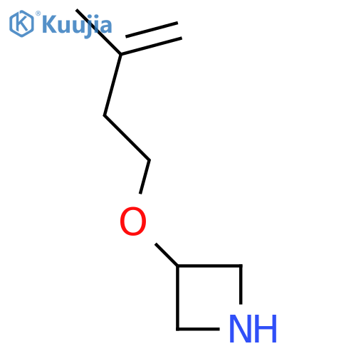 3-[(3-Methylbut-3-en-1-yl)oxy]azetidine structure