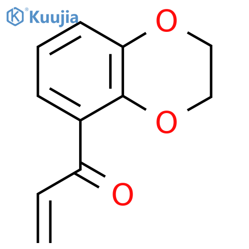 1-(2,3-dihydro-1,4-benzodioxin-5-yl)prop-2-en-1-one structure