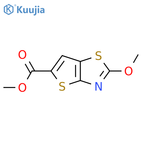 methyl 2-methoxythieno2,3-d1,3thiazole-5-carboxylate structure