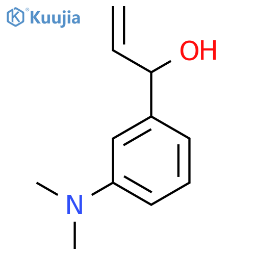 1-3-(dimethylamino)phenylprop-2-en-1-ol structure