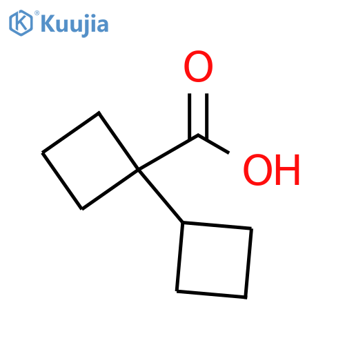 [1,1'-bi(cyclobutane)]-1-carboxylic acid structure
