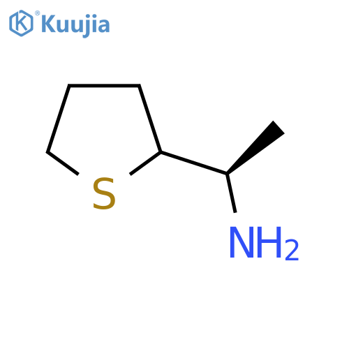 (1R)-1-(thiolan-2-yl)ethan-1-amine structure