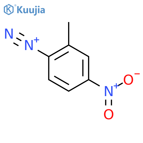 3-Methyl-4-nitrobenzenediazoniumtetrafluoroborate structure
