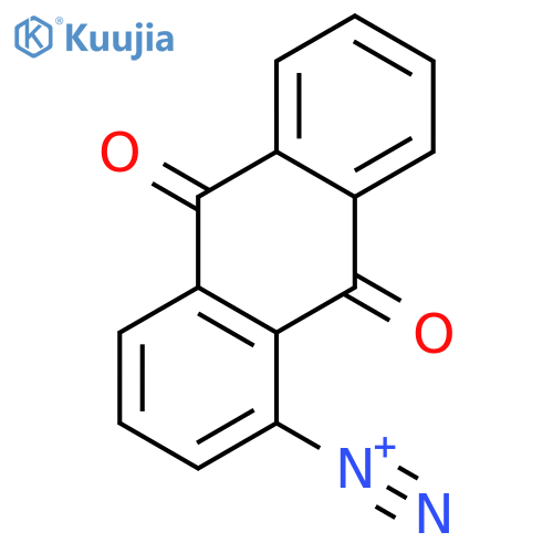 1-Anthracenediazonium,9,10-dihydro-9,10-dioxo- structure
