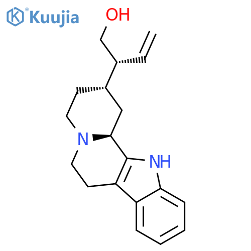 Indolo[2,3-a]quinolizine-2-ethanol,b-ethenyl-1,2,3,4,6,7,12,12b-octahydro-,(bR,2S,12bS)- structure