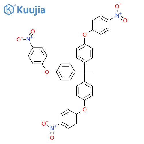 Benzene, 1,1',1''-ethylidynetris[4-(4-nitrophenoxy)- structure