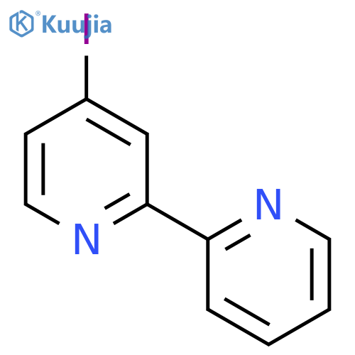 2,2'-Bipyridine, 4-iodo- structure