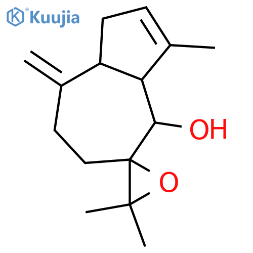 7,11-Epoxy-3,10(14)-guaiadien-6-ol; (1α,5β,6β,7ξ)-form structure