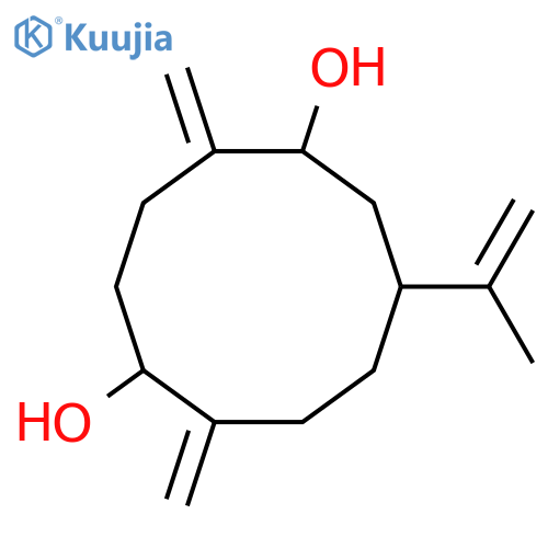 4(15),10(14),11-Germacratriene-3,9-diol; (3α,9β)-form structure
