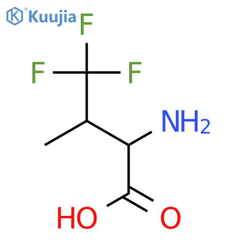 Valine,4,4,4-trifluoro- structure