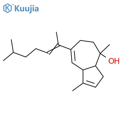 4-Azulenol,7-(1,5-dimethyl-1-hexen-1-yl)-3,3a,4,5,6,8a-hexahydro-1,4-dimethyl-, (3aR,4S,8aS)-rel-(+)- structure