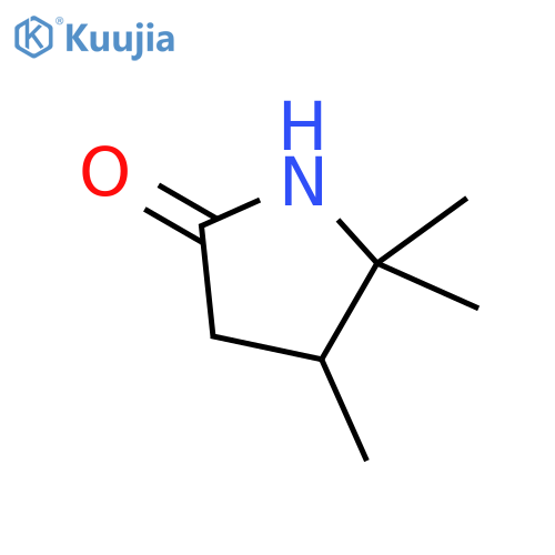 4,5,5-trimethyl-2-Pyrrolidinone structure