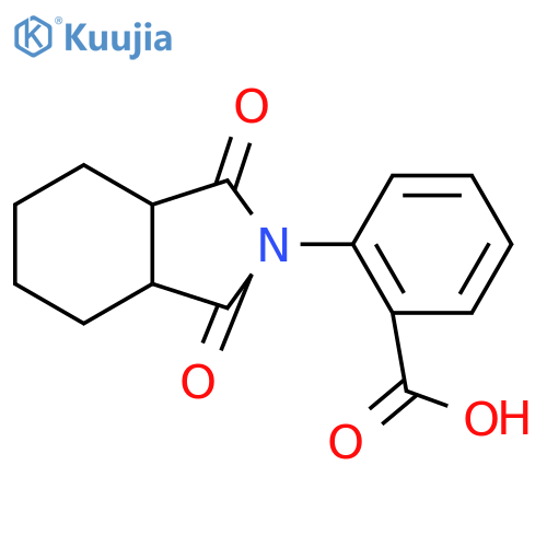 2-(1,3-Dioxo-octahydro-isoindol-2-yl)-benzoic acid structure