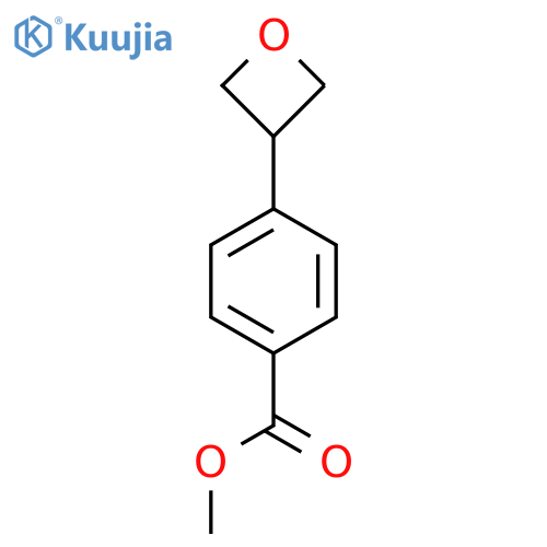 Methyl 4-(oxetan-3-yl)benzoate structure