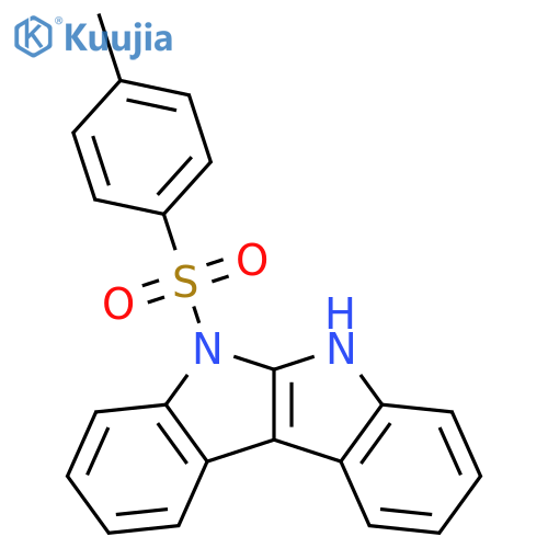 5-Tosyl-5,6-dihydroindolo[2,3-b]indole structure