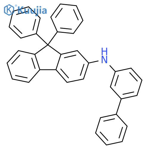 9,9-Diphenyl-N-(3-phenylphenyl)fluoren-2-amine structure