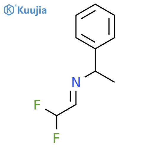 (R)-N-(2,2-Difluoroethylidene)-1-phenylethanamine structure