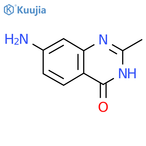 7-Amino-2-methylquinazolin-4(1H)-one structure