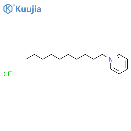 Pyridinium, 1-decyl-,chloride (1:1) structure