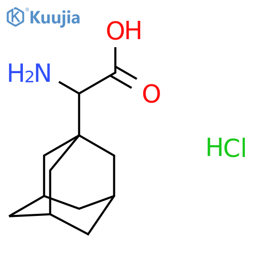 1-Adamantyl(amino)acetic acid hydrochloride structure