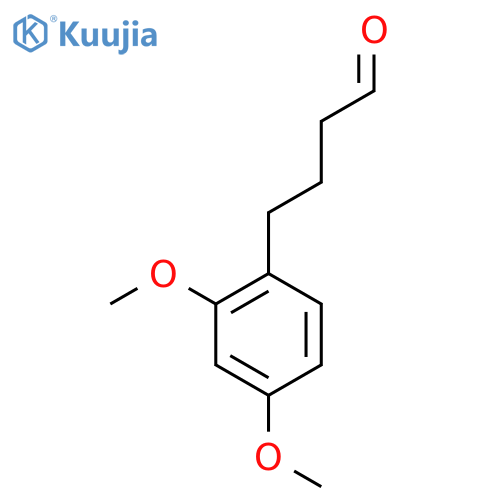 4-(2,4-dimethoxyphenyl)butanal structure