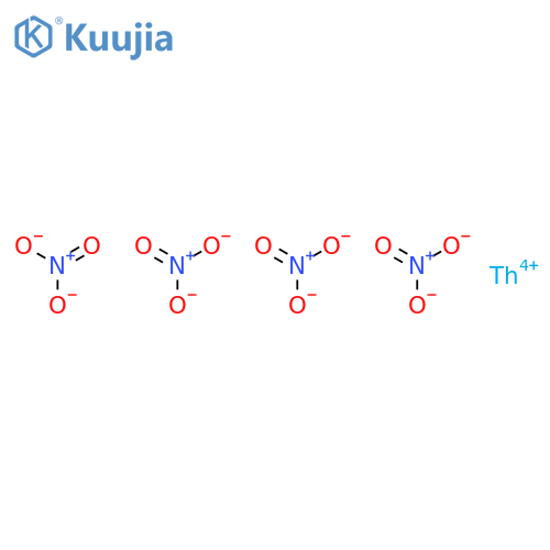 Nitric acid,thorium(4+) salt (4:1) structure