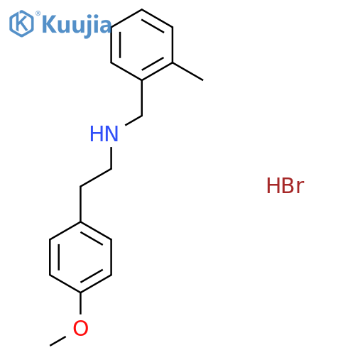 [2-(4-Methoxyphenyl)ethyl](2-methylbenzyl)amine hydrobromide structure