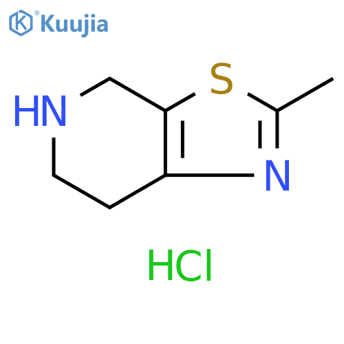 2-Methyl-4,5,6,7-tetrahydro1,3thiazolo5,4-cpyridine Dihydrochloride structure