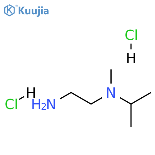 N-isopropyl-N-methyl-1,2-ethanediamine dihydrochloride structure