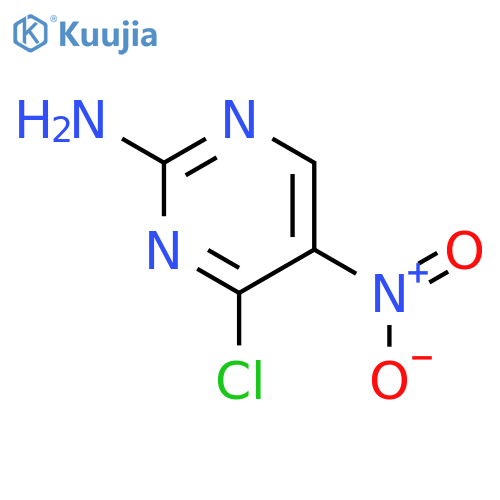 4-Chloro-5-nitropyrimidin-2-amine structure