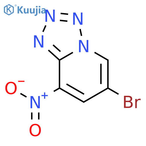 6-Bromo-8-nitrotetrazolo1,5-apyridine structure