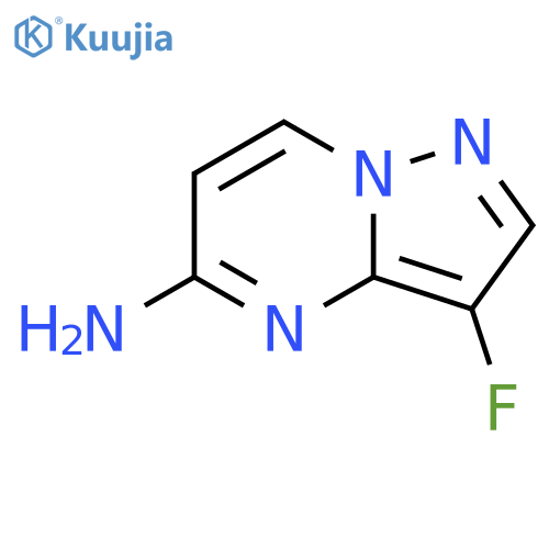 3-Fluoropyrazolo[1,5-a]pyrimidin-5-amine structure