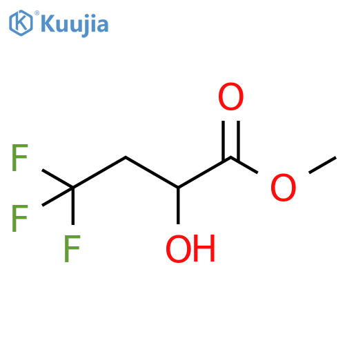 methyl 4,4,4-trifluoro-2-hydroxybutanoate structure