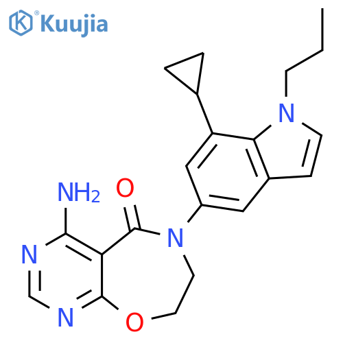 Diacylglycerol acyltransferase inhibitor-1 structure