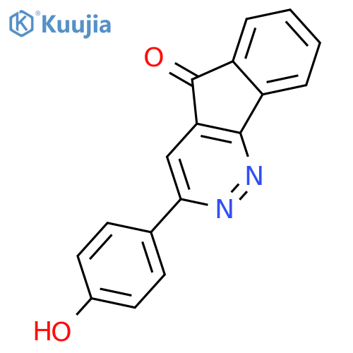 3-(4-Hydroxyphenyl)-5H-indeno1,2-cpyridazin-5-one structure