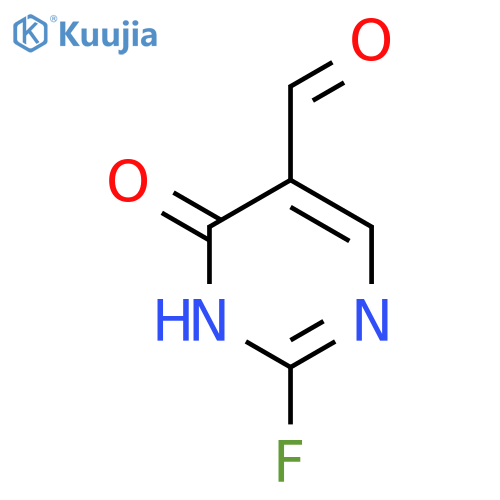 5-Pyrimidinecarboxaldehyde,2-fluoro-1,6-dihydro-6-oxo- structure