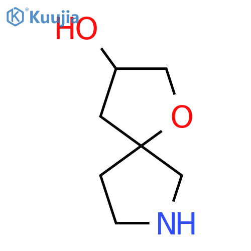 1-Oxa-7-azaspiro[4.4]nonan-3-ol structure