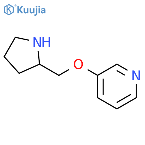 (R)-3-(Pyrrolidin-2-ylmethoxy)pyridine structure