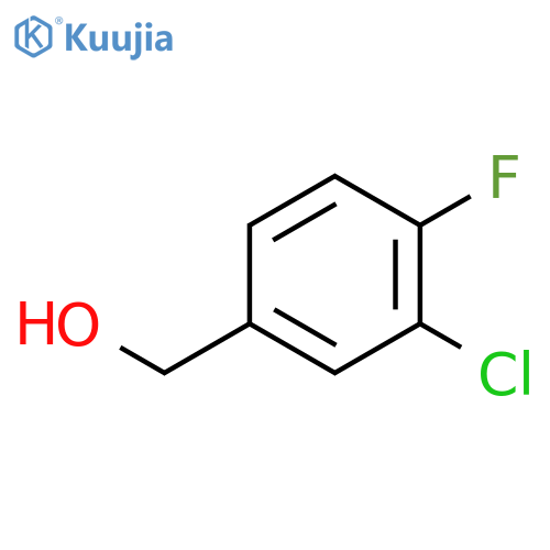 3-Chloro-4-fluorobenzyl Alcohol structure